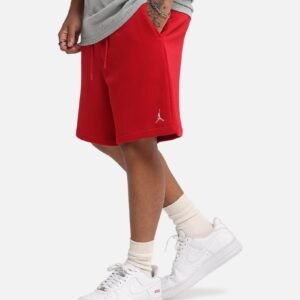 Nike Shorts Jordan Essential Fleece - Gym Red/White